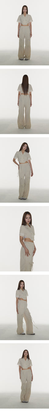 CURVE SHIRT IN BEIGE
