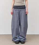 Tale Striped Sagging Pants