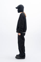 Neck Pierce Sweatshirt