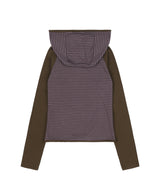 LOVE STRIPE HOODIE (PURPLE)_F24ZB065