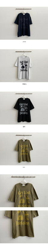 Rayu Oversized Fit Short Sleeve Tee