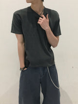 Tease Pigment Crop Short Sleeve T-shirt 4C