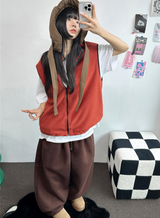 SWEAT BALLOON BACK POINT LONG PANTS🤎🖤🩶3COLOR