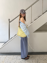 canvas washing shoulder bag 