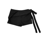 Micon Ribbon Strap Mini Skirt Pants