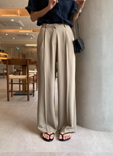 [Lè made] Lè made サマーリネンワイドスラックス / 3 colors
