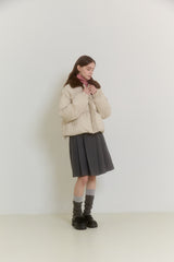 SNOW FALL MIDI SKIRT