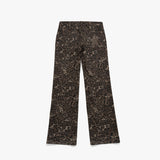 Twister Cotton Pants - Leopard