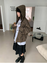 CAMO 2WAY SWEAT HOODIE (2C)