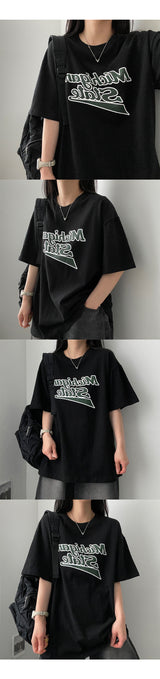 Razigan ラウンド半袖Tシャツ