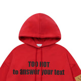 TOO HOT フードT (UNISEX)