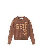 1/2 ベーシック SAFARI ニット (BROWN)