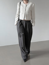 Mative Snap Tweed Jacket