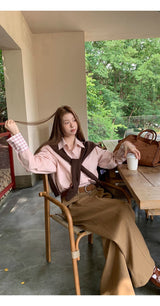 Super Pintuck Wide Cotton Pants