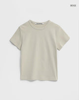 [B-BASIC] Standard Round Short Sleeve T-Shirt 2SIZE