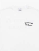 ウェルカムロゴTシャツ - ホワイト