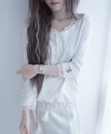 ラッキー4Tシャツ (Petal Pink)
