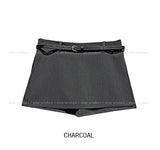 Teti Slit Layered Skirt-Pants