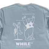 JUST REACH LONG SLEEVE T-SHIRT(SORA BLUE)