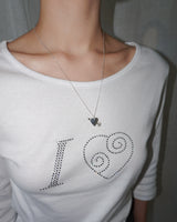 [925SILVER] CUPID HEART NECKLACE
