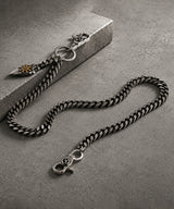 NC-402 Antique Flat Surgical Steel Curve Chain