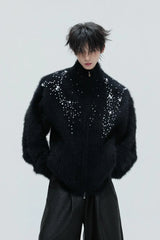 Pearl Fleece Knit Cardigan