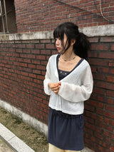 Grine Pigment String Layered Sleeveless One Piece