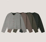 [Unisex] Bocasi crop cardigan(4color)
