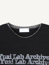 レイヤードアーカイブショートスリーブTシャツ