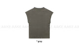 CASHMERE CAP SLEEVE KNIT