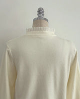 Coten Pearl Frill Knit Cardigan