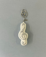 [MADE] トゥインクルクッションキーホルダー - treble[G] clef