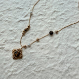 Solar Core Choker Necklace