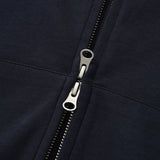 KIRSH プレーンスリムフィットクロップパーカージップアップ [DARK NAVY]