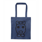 Small tote bag - Stripe denim