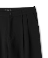 [DOJINOI] POT WIDE SLACKS BLACK