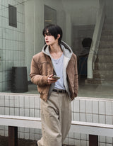 Arc Curved Wide Cotton Pants