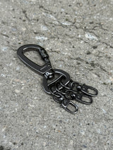 Ring nickel key ring