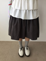 Pale Bloom Midi Skirt (3color)