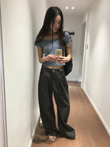 ミューズ オフショルダー Tシャツ (3color)