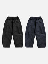 Work Herringbone Non-Fade Curved Denim (2c)