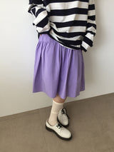 Pale Bloom Midi Skirt (3color)