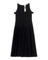 Roof tile Dress - Black