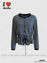 Liz Napping Stripe Strap Tee