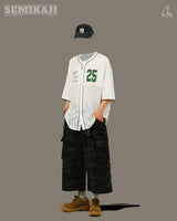 ME CAMOU BERMUDA CARGO PANTS
