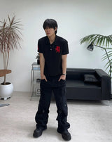 ヴェイル ホース エンブレム カラー ショートスリーブ Tシャツ