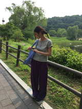 Bubble frill T-shirt (3color)