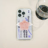 【MADE】(2type) スノーバイオレットジェリーフォーンケース