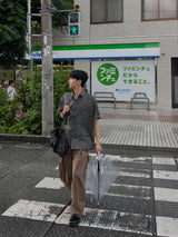 リニアストライプショートスリーブシャツ – M/L (3 Colors)