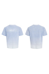 オンブレデニムルックボクシーT